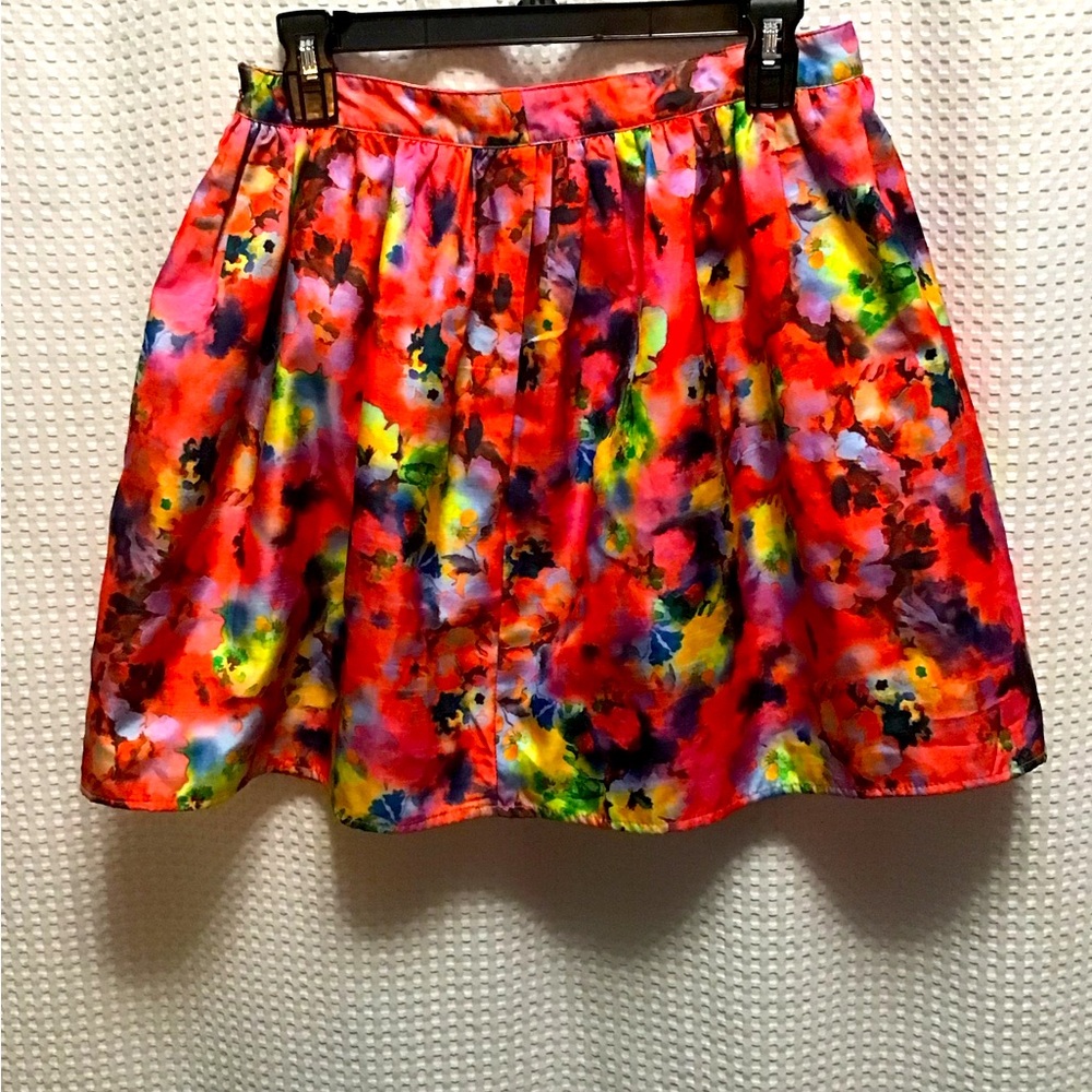 Vibrant Floral Skirt